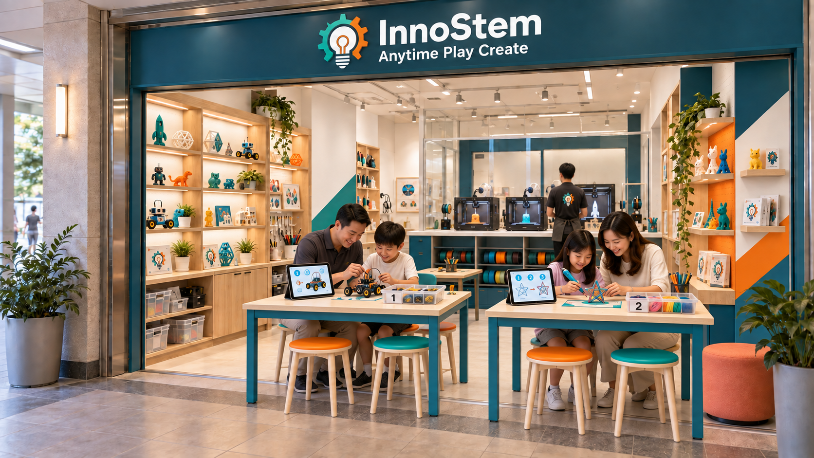 InnoStem 原始店舖概念圖